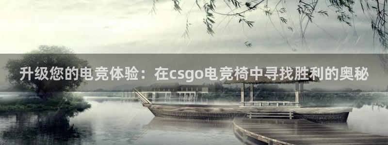 火博电竞官网入口：升级您的电竞体验：在csgo电竞椅中寻找胜利的奥秘
