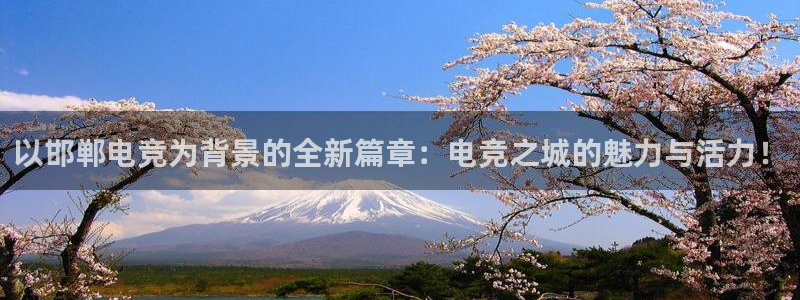 火博电竞官网入口：以邯郸电竞为背景的全新篇章：电竞之城的魅力与活力！